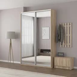 Шафа-купе Idea серія 1 160 x 45 x 240 см Дуб сонома Дзеркало