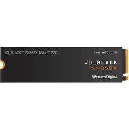 Накопитель SSD Western Digital m.2 NVMe 2TB WD Black SN850X PCIe Gen4 x4 (WDS200T2X0E-00BCA0)