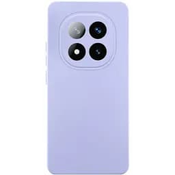 Чохол TPU GETMAN Liquid Silk Full Camera для Xiaomi Redmi Note 15 Pro 5G Бузковий / Light purple