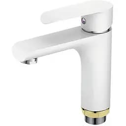 Змішувач для умивальника MIXXUS COLORADO 001 білий (MI1638)