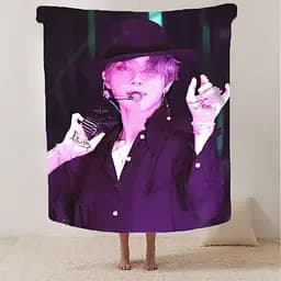 Плед 3D Jimin BTS №2 2918_B 13311 135х160 см - мініатюра 2