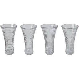 Ваза скляна Vittora Гірський кришталь 30 см VT-V-0010 в асортименті (148160)