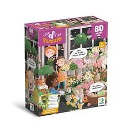 Детский пазл Ищи и находи "Цветущая весна" DoDo Toys 300664, 80 элементов