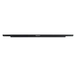 Декоративна панель з лого для MacBook Retina 12" A1534, (скло, 276мм, Silver Logo)