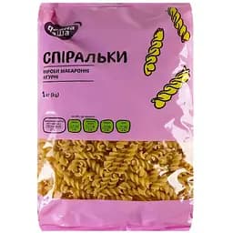 Набір: макаронні вироби Повна Чаша Ріжки 1 кг + Спіралі 1 кг + Пера 1 кг   - мініатюра 3