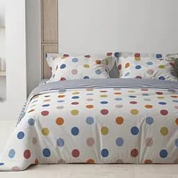 Комплект постільної білизни ТЕП Happy Sleep Friday євро синій з білим (2-03796_27745)