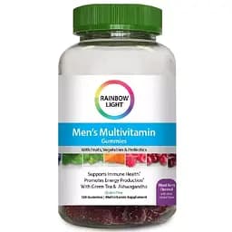 Мультивітаміни для чоловіків Rainbow Light підтримка імунітету 120 жувальних таблеток