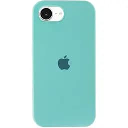 Чехол Silicone Case для Apple iPhone 16e Marine Green AA [136637]