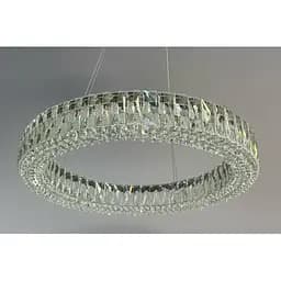 Люстра кришталеве кільце Linisoln 50033-600 метал, кришталь LED 100 Вт 15-17 м2 100-50 см 60 см - мініатюра 2