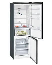 Холодильник Siemens KG49NXX306 203х67х70см 2 двери холодильное отделение 330 л морозильное отделение 105 л A++ NF Черный нержавіюча сталь (KG49NXX306) - мініатюра 2