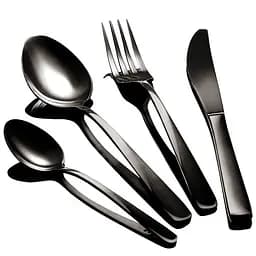 Набор столовых приборов Berlinger Haus Royal Black Metallic, 24 предмета (BH 2346)