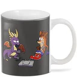 Кухоль GeekLand Креш Бандикут Crash Bandicoot KB124 330 мл білий