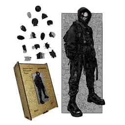 Деревянный фигурный пазл Уилл Грейсон III Дьявольская Ночь, А3, Деревянная коробка 200 элементов