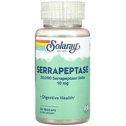 Серрапептаза Solaray Serrapeptase 10 мг 90 веганських капсул