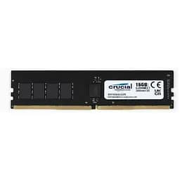 Модуль пам'яті для комп'ютера DDR5 16GB 6400 MHz Micron (CT16G64C52CU5)