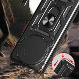 Панель BeCover Military для Poco X7 Black (712873) - мініатюра 3