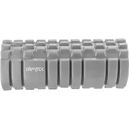Массажный ролик Gymtek для йоги и фитнеса EVA 33х14 см серый