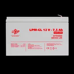Аккумулятор гелевой LPM-GL 12V - 7.5 Ah