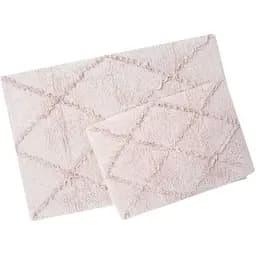 Набір килимків Irya Nadia pembe 90х60 см та 60х40 см світло-рожевий (svt-2000022214056)