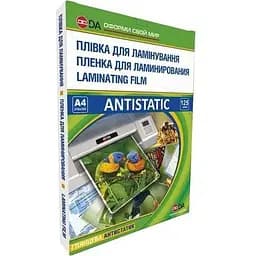 Плівка для ламінування DA Art Antistatic А4, 125 мкм глянсова 100 шт.(11201011209YA)