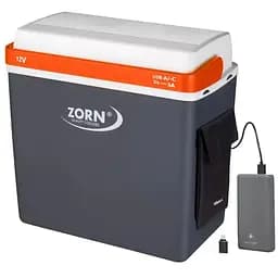 Автохолодильник Zorn Z-24 + USB 12 V сірий (770103) - мініатюра 2