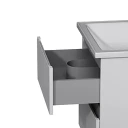 Тумба підвісна AM.PM X - Joy 55 см з умивальником M85-FHX0553-WC0553WG38 - мініатюра 7