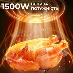 Аерогриль-фритюрниця SOKANY SK-10024 на 6,5 л з терморегулятором, чорний Sokany SK10024 - мініатюра 5