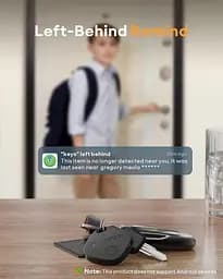 Локатор ATUVOS Keys Finder 2 Pack, Bluetooth Luggage Tracker Працює з Apple Find My (тільки iOS), Item Locator GPS Tracker - мініатюра 2