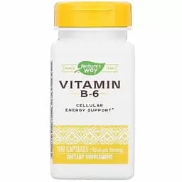 Витамин В6 Nature's Way 50 мг 100 капсул