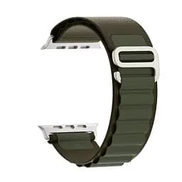 Ремінець для Apple Watch 42 (Series 11-10)/41/40/38, оливковий, Alpine Loop Alpina Band, тканинний поліестеровий ремінець для смарт-годин, дихаючий, для активного відпочинку та спорту, ArmorStandart (ARM81044)