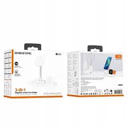 БЗП BOROFONE BQ29 Feliz 3in1 White - мініатюра 3