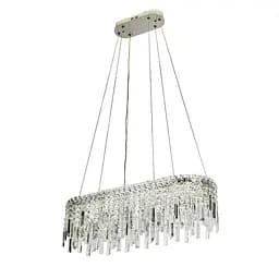 Люстра LED Levistella 802L39030 CH, 68W, регульована температура кольору, хром, сучасний стиль для дому