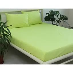 Простынь на резинке Tag Tekstil (160x200x20) Sunny Lime