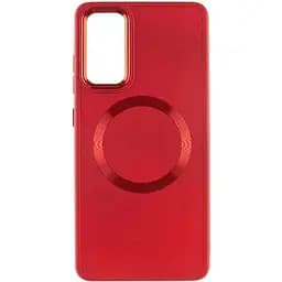 TPU чохол Epik Bonbon Metal Style with MagSafe для Samsung Galaxy S23 FE Червоний / Red