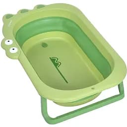 Дитяча силіконова ванночка El Camino Me 1141 Croco Green у вигляді крокодила