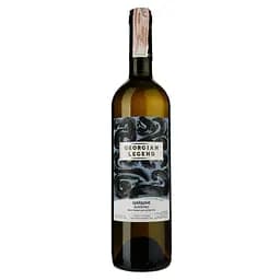 Вино Georgian Legend Шардоне, біле, сухе, 10,5-13,5%, 0,75 л