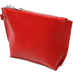 Жіноча шкіряна косметичка SHVIGEL 20х14х5 см acs0025797 - мініатюра 2