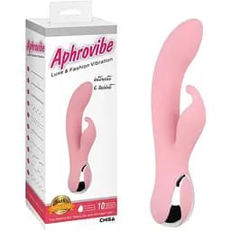 Вибратор-кролик Aphrovibe Intimate G Rabbit 18 см розовый