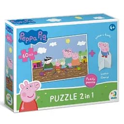 Пазл DoDo Peppa Pig, з фігуркою, 60 елементів, (200122) - мініатюра 4