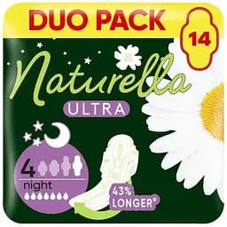 Гигиенические прокладки Naturella Ultra Night (Размер 4) 14 шт. (8001090585394)