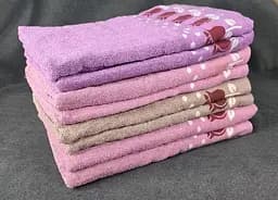 Комплект из 8 шт. махровых полотенец для лица 90 x 50 см комплект X-958-240 большой набор махровых косметических полотенец