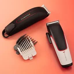 Машинка для стрижки Remington Easy Fade Pro червоно-чорна (HC550) - мініатюра 5