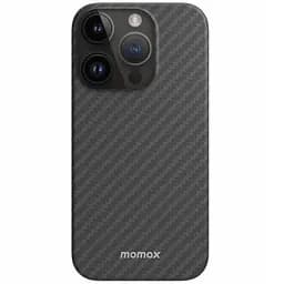 Чохол ультратонкий iPhone 14 Pro Momax Carbon Case with MagSafe, карбоновий (MDAP22MD)