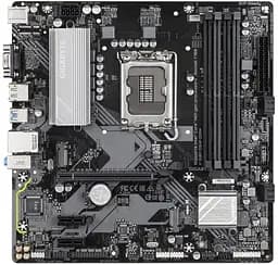 Материнська плата Gigabyte B760M D3HP DDR4 (B760M D3HP DDR4) (Socket 1700, Intel B760, Micro-ATX)