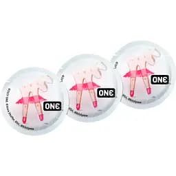 Презервативы One Pleasure Dome с расширенной головкой 3 шт. (ROZ6400230320)