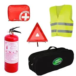 Набір автомобіліста Євростандарт Land Rover чорний 01-027-Е