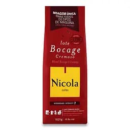 Кофе молотый Nicola Bocage cremoso жареный, 250 г (637689)