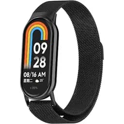 Ремінець DK CDK для Xiaomi Mi Smart Band 10 Metal Milanese Loop Magnetic (015814) (black)