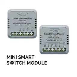 Реле Zigbee Moes ZM-104B-M Tuya Smart Switch 2ch 10 А двоканальне - мініатюра 2