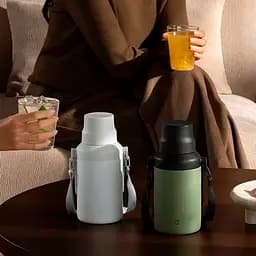 Термос Xiaomi MiJia Big Belly Thermos Cup 1L (MJDDB01PL) White - мініатюра 5